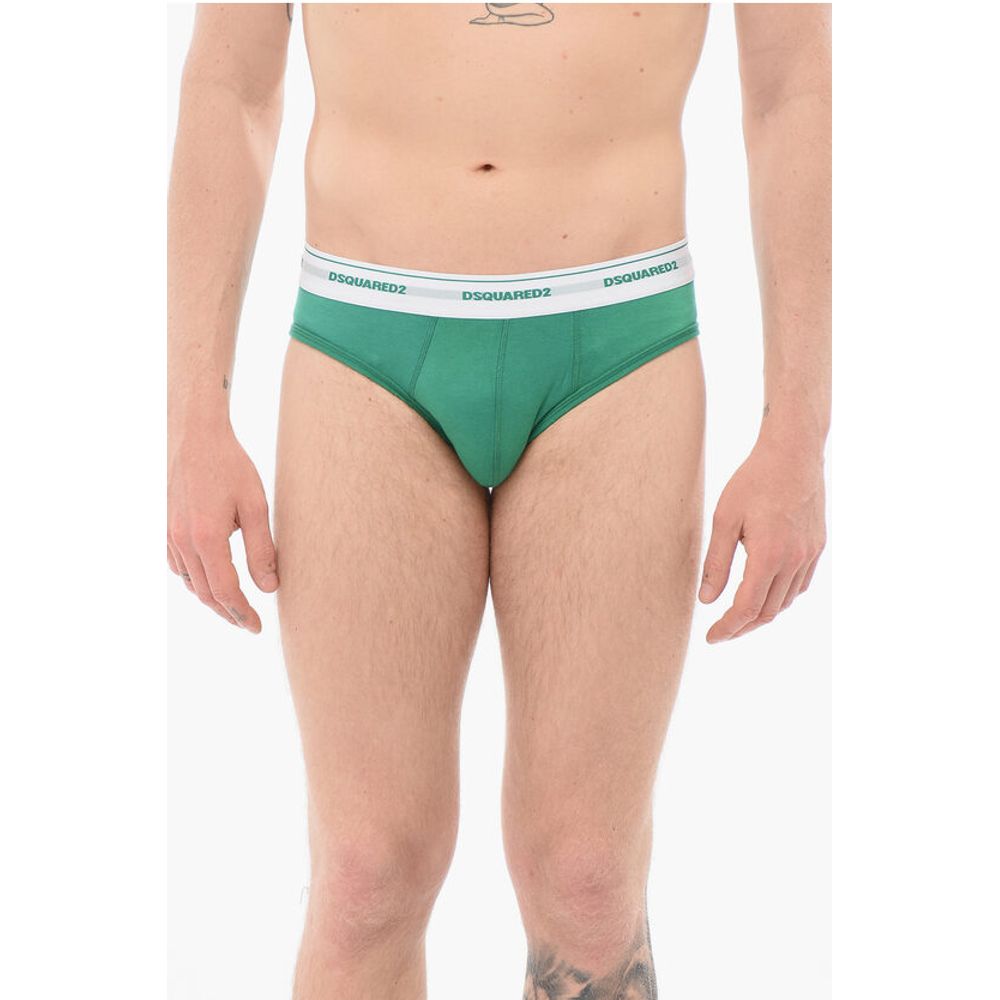 Эластичные трусы с логотипом на поясе Dsquared2, зеленый
Эластичные трусы с логотипом на поясе Dsquared2, зеленый
