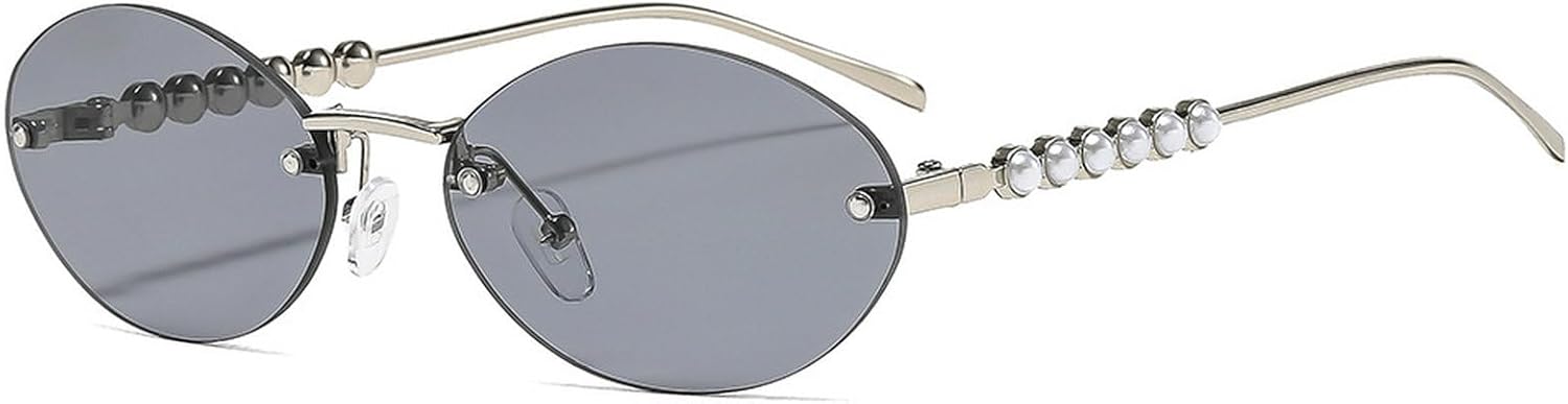 Овальные солнцезащитные очки для женщин, модные, в маленькой оправе, роскошные, жемчужного цвета, стильные женские очки без оправы, защита от УФ-излучения UV400 mincl, C4
Овальные солнцезащитные очки для женщин, модные, в маленькой оправе, роскошные, жемчужного цвета, стильные женские очки без оправы, защита от УФ-излучения UV400 mincl, C4