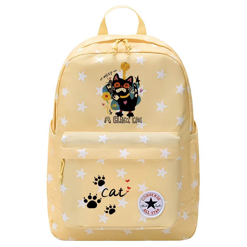 Converse Полиэстеровый рюкзак среднего размера унисекс яично-желтый, Graffiti Kitten
Converse Полиэстеровый рюкзак среднего размера унисекс яично-желтый, Graffiti Kitten