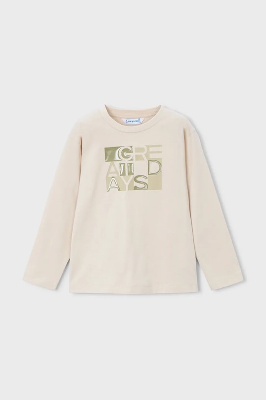 Детская хлопковая кофта с длинным рукавом Mayoral, бежевый
Детская хлопковая кофта с длинным рукавом Mayoral, бежевый