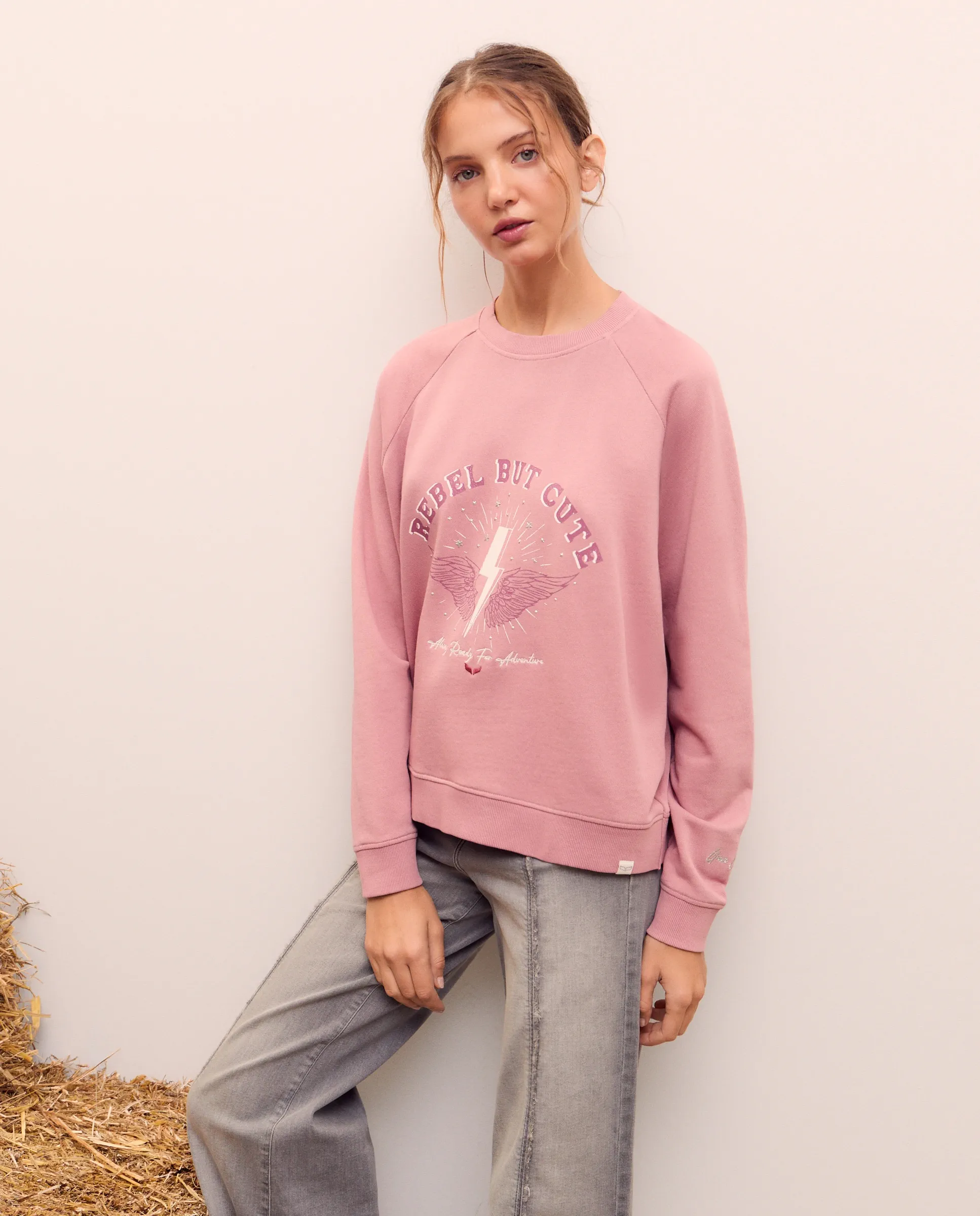 Женская толстовка с круглым вырезом и регланными рукавами Green Coast, розовый
Женская толстовка с круглым вырезом и регланными рукавами Green Coast, розовый