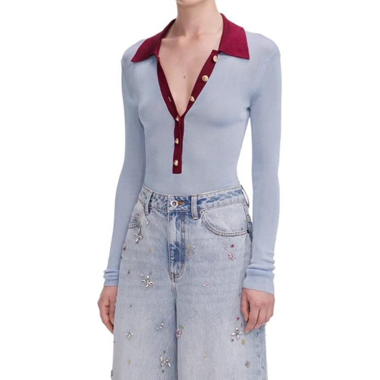 Self-portrait Свитер Self portrait Женский Misty Blue
Self-portrait Свитер Self portrait Женский Misty Blue