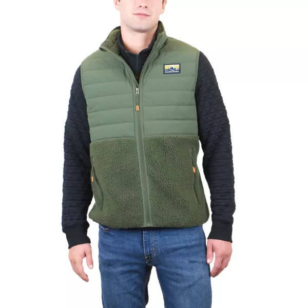 Мужской жилет на молнии спереди Mountain And Isles, цвет olive speckle
Мужской жилет на молнии спереди Mountain And Isles, цвет olive speckle