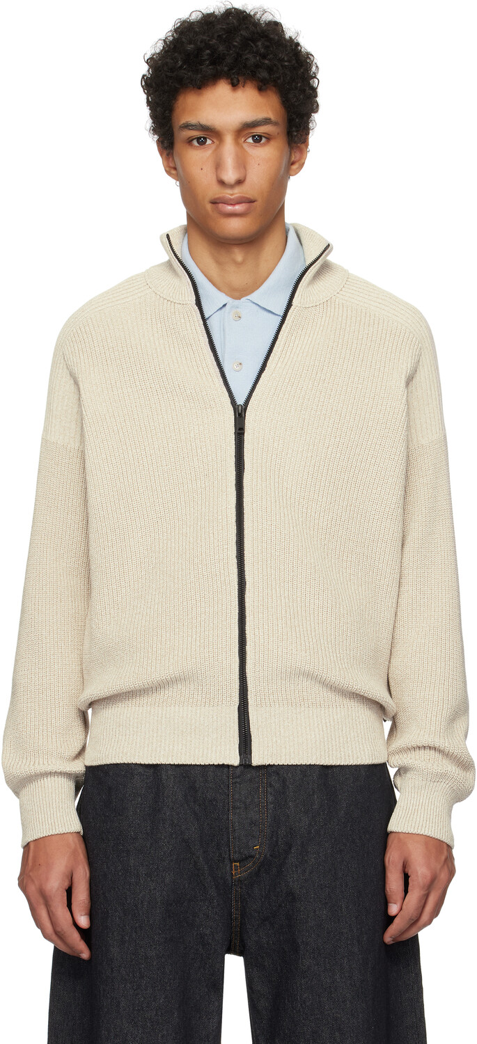 Бежевый свитер Kalandrio на молнии BOSS
Бежевый свитер Kalandrio на молнии BOSS