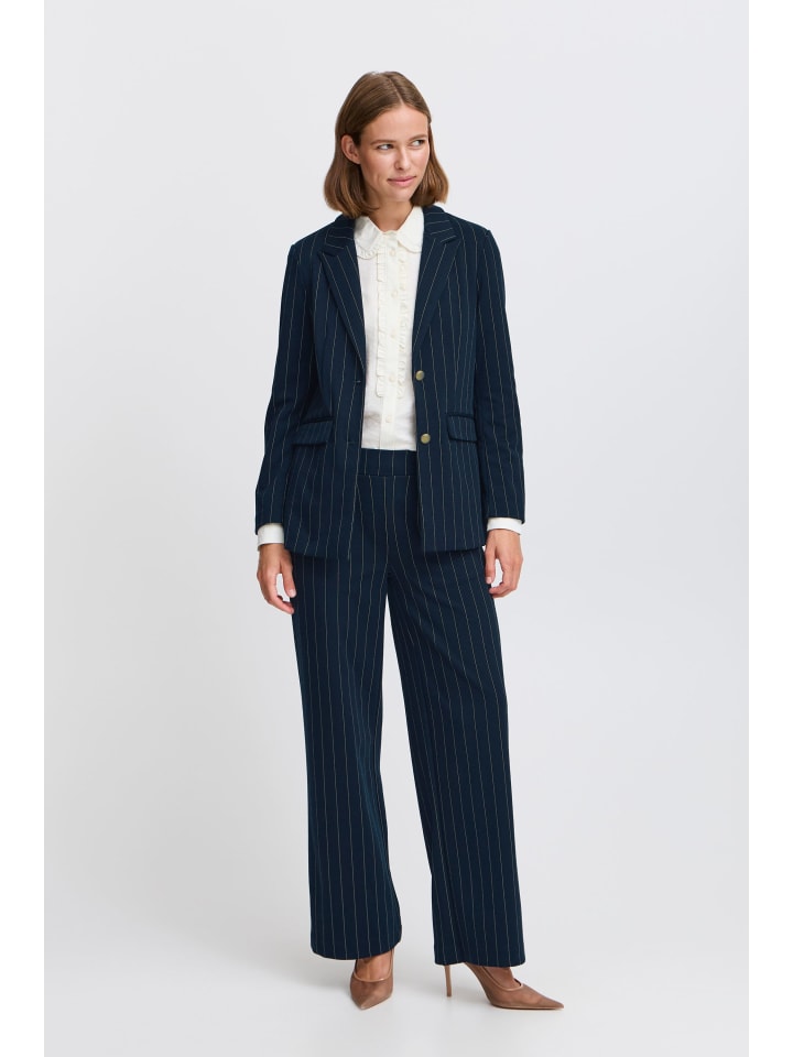 БРЮКИ BYROWAN STRIPE - стандартный крой, темно-синий микс с пиджаком b. young
БРЮКИ BYROWAN STRIPE - стандартный крой, темно-синий микс с пиджаком b. young