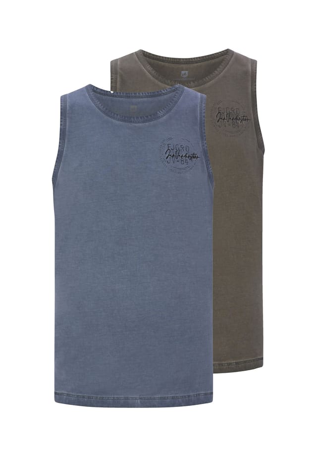 Двойная майка mikjan Jan Vanderstorm, синий
Двойная майка mikjan Jan Vanderstorm, синий