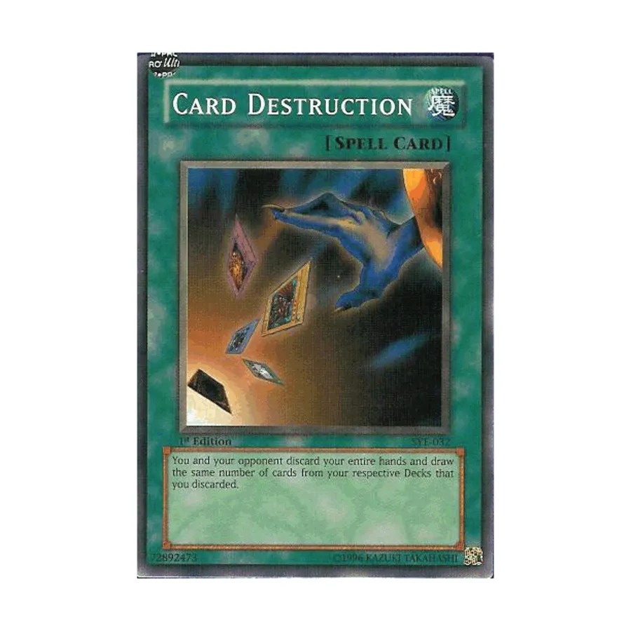 CCG Уничтожение карты (Общее), Yu-Gi-Oh - Structure Deck - Yugi Evolution - Singles
CCG Уничтожение карты (Общее), Yu-Gi-Oh - Structure Deck - Yugi Evolution - Singles