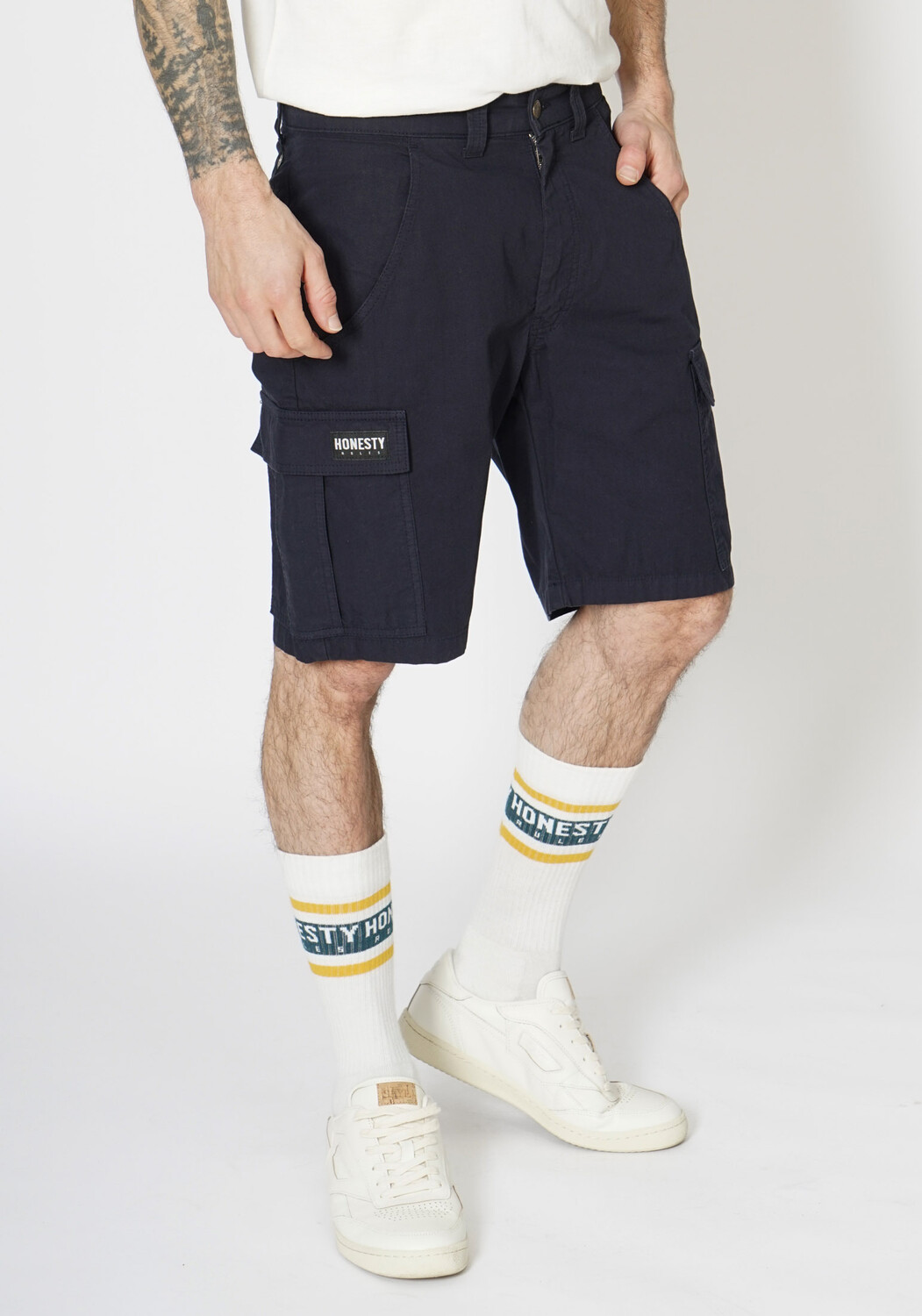Тканевые шорты HONESTY RULES Hose Cargo, синий
Тканевые шорты HONESTY RULES Hose Cargo, синий
