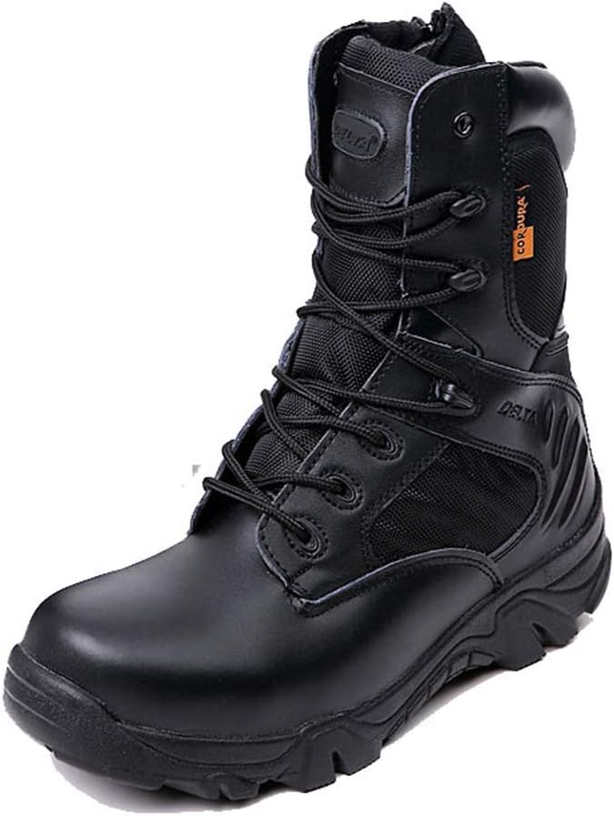 Мужские тактические ботинки, высокие водонепроницаемые боевые Delta, наружные джунгли и пустыня, камуфляжные военные ботинки, бежевый - 45/UK 10.5/US 11 Grvpm
Мужские тактические ботинки, высокие водонепроницаемые боевые Delta, наружные джунгли и пустыня, камуфляжные военные ботинки, бежевый - 45/UK 10.5/US 11 Grvpm