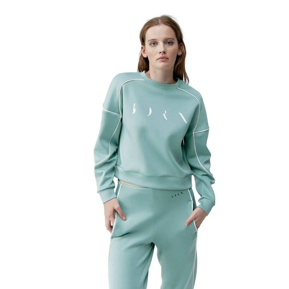 Agda Born Living Yoga Женская толстовка, цвет Verde Agua
Agda Born Living Yoga Женская толстовка, цвет Verde Agua