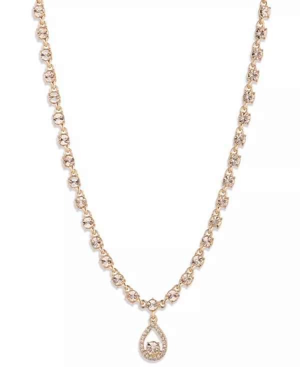 Ожерелье с подвеской в форме груши из золотистого стекла Givenchy, gold
Ожерелье с подвеской в форме груши из золотистого стекла Givenchy, gold