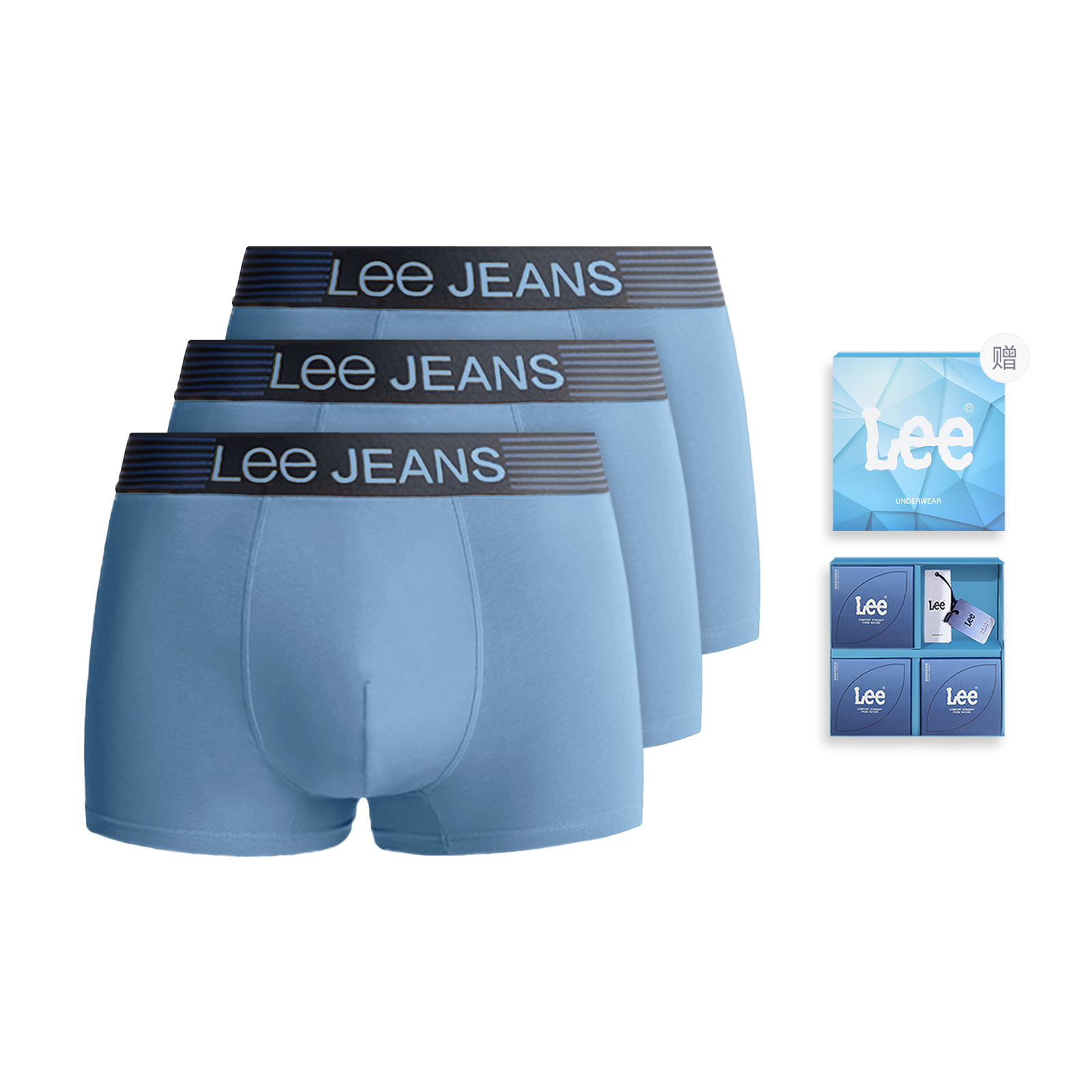 Lee Набор мужского нижнего белья Brilliant в подарочной коробке
Lee Набор мужского нижнего белья Brilliant в подарочной коробке