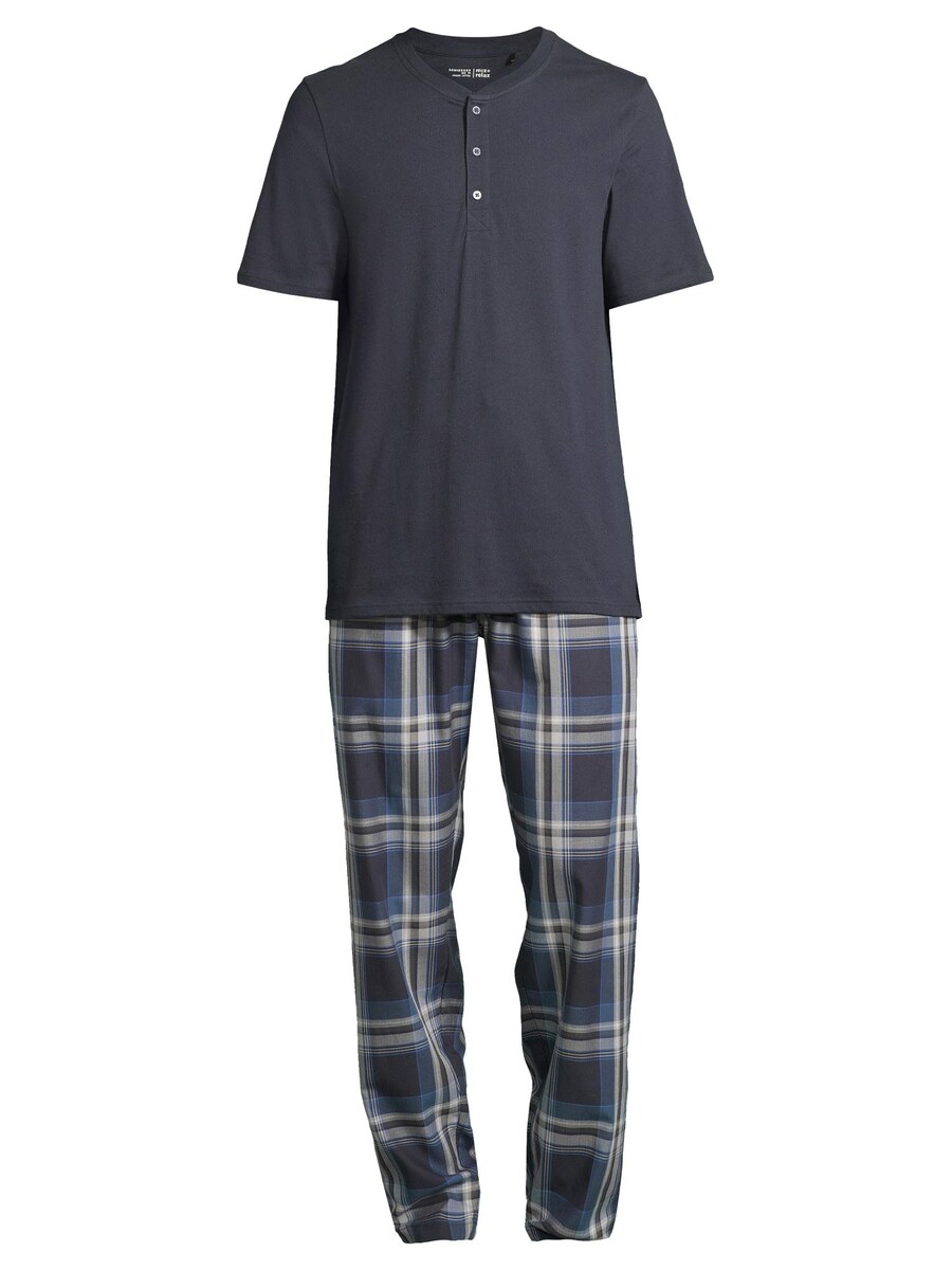 Короткая пижама SCHIESSER Night & Home, темно-синий
Короткая пижама SCHIESSER Night & Home, темно-синий