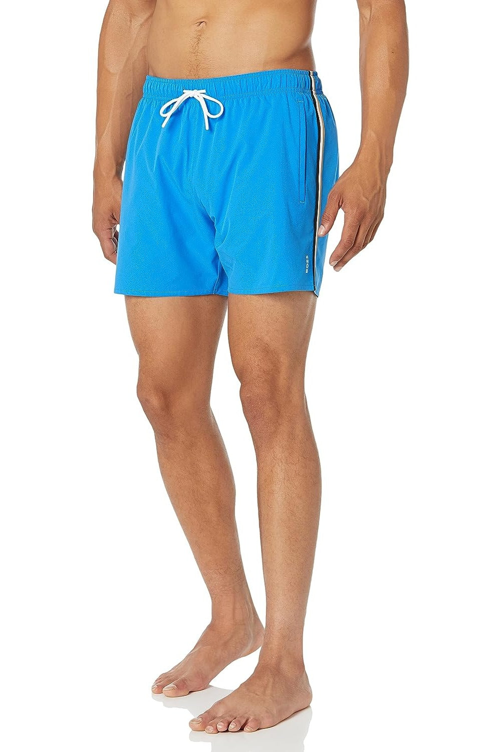 HUGO BOSS Мужские стандартные шорты для плавания в полоску Pitstop Blue, синий
HUGO BOSS Мужские стандартные шорты для плавания в полоску Pitstop Blue, синий