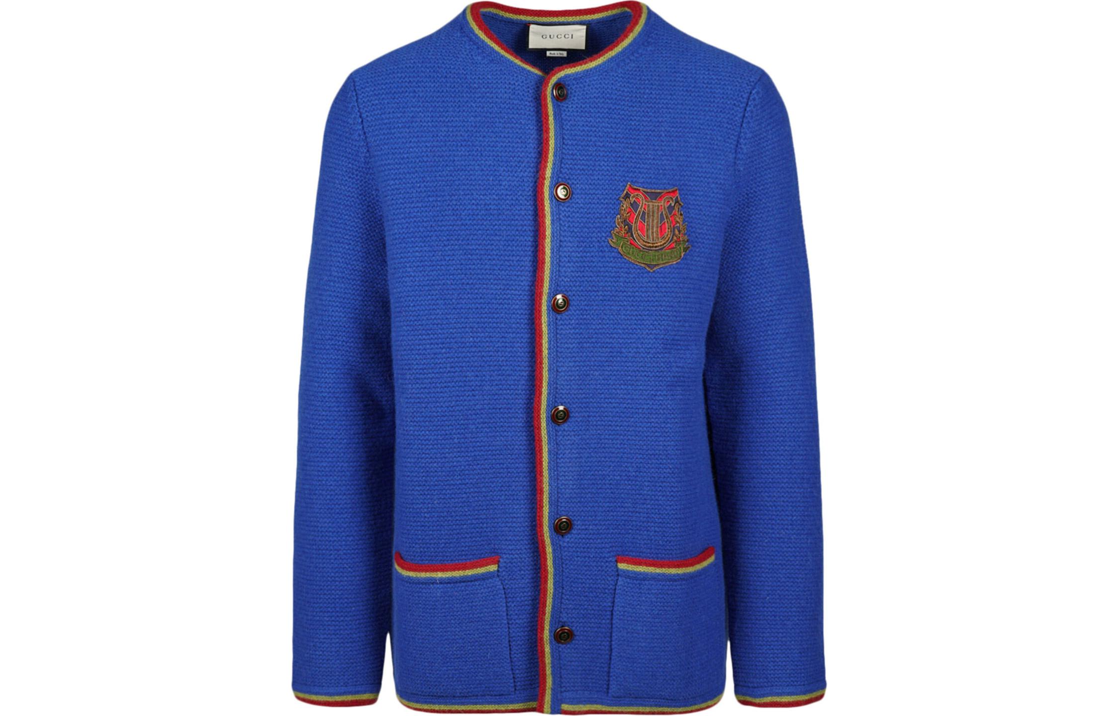 Трикотажная мужская синяя футболка GUCCI
Трикотажная мужская синяя футболка GUCCI