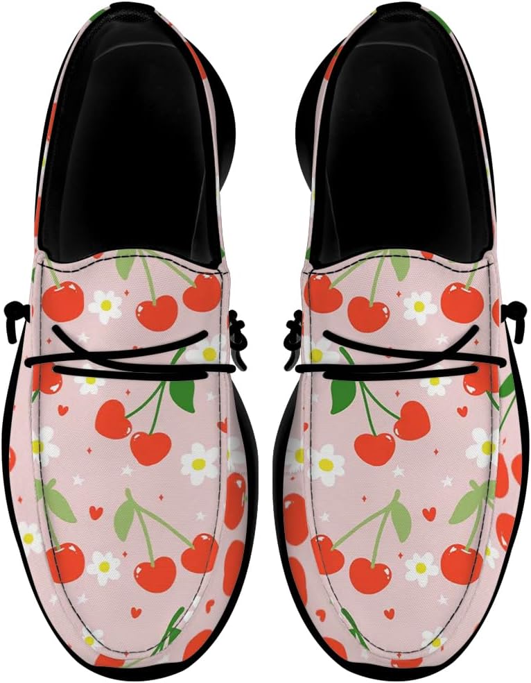 Женские лоферы Quorax Cherries, слипоны, повседневная обувь для прогулок, подарок для мужчин и женщин, черный/зеленый/розовый
Женские лоферы Quorax Cherries, слипоны, повседневная обувь для прогулок, подарок для мужчин и женщин, черный/зеленый/розовый