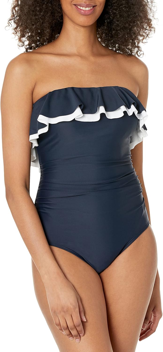 Женский слитный купальник Tommy Hilfiger, Black 353
Женский слитный купальник Tommy Hilfiger, Black 353