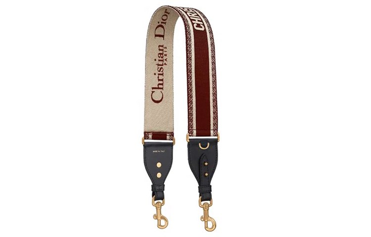 DIOR Ремешок для сумки из коровьей кожи с вышивкой, женский, бордовый
DIOR Ремешок для сумки из коровьей кожи с вышивкой, женский, бордовый