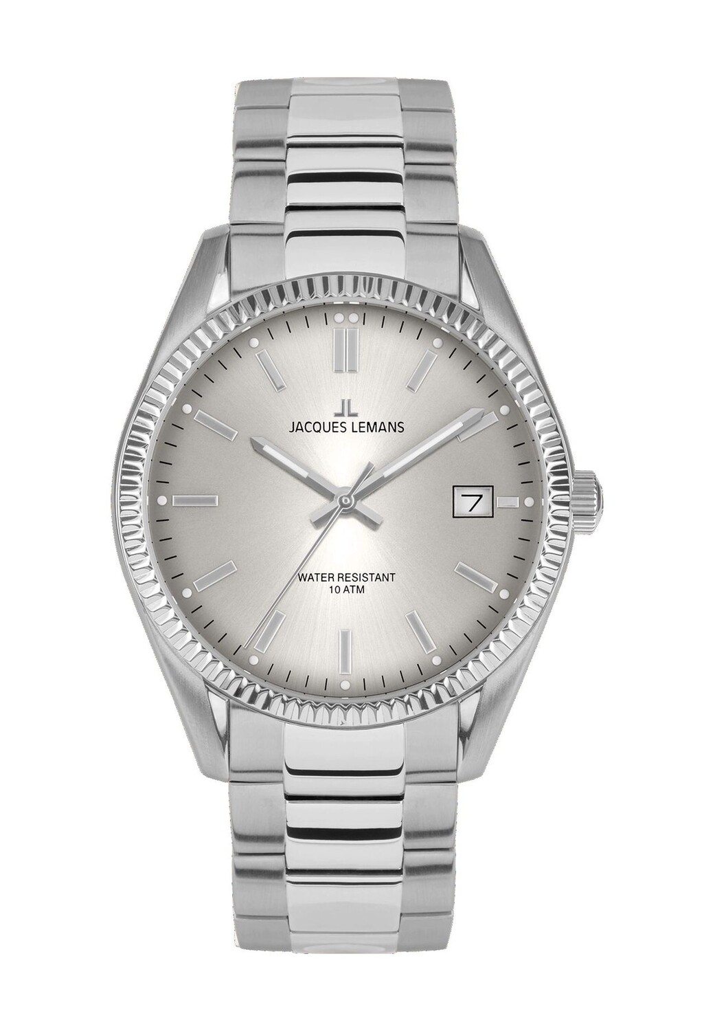 Женские наручные часы 50-4 JACQUES LEMANS, серебро
Женские наручные часы 50-4 JACQUES LEMANS, серебро
