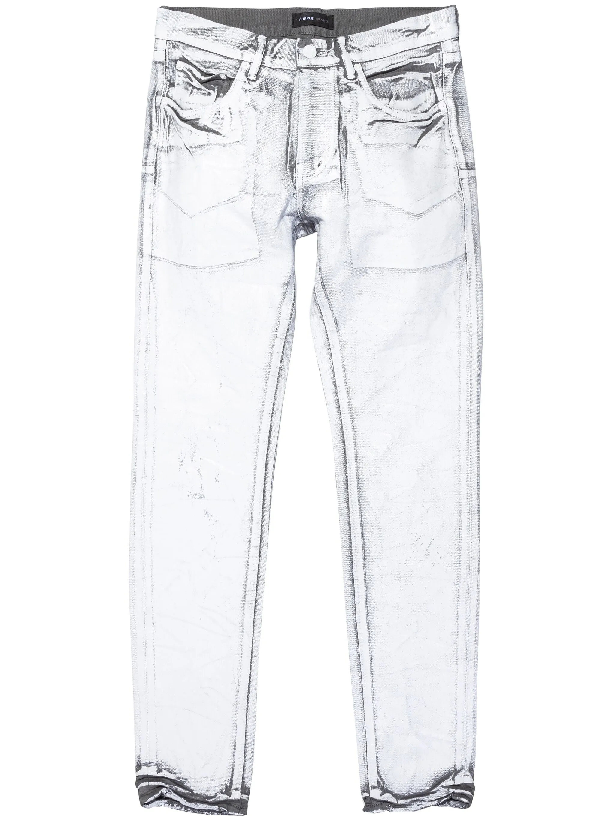 Джинсы с эффектом деграде Purple Brand, белый
Джинсы с эффектом деграде Purple Brand, белый
