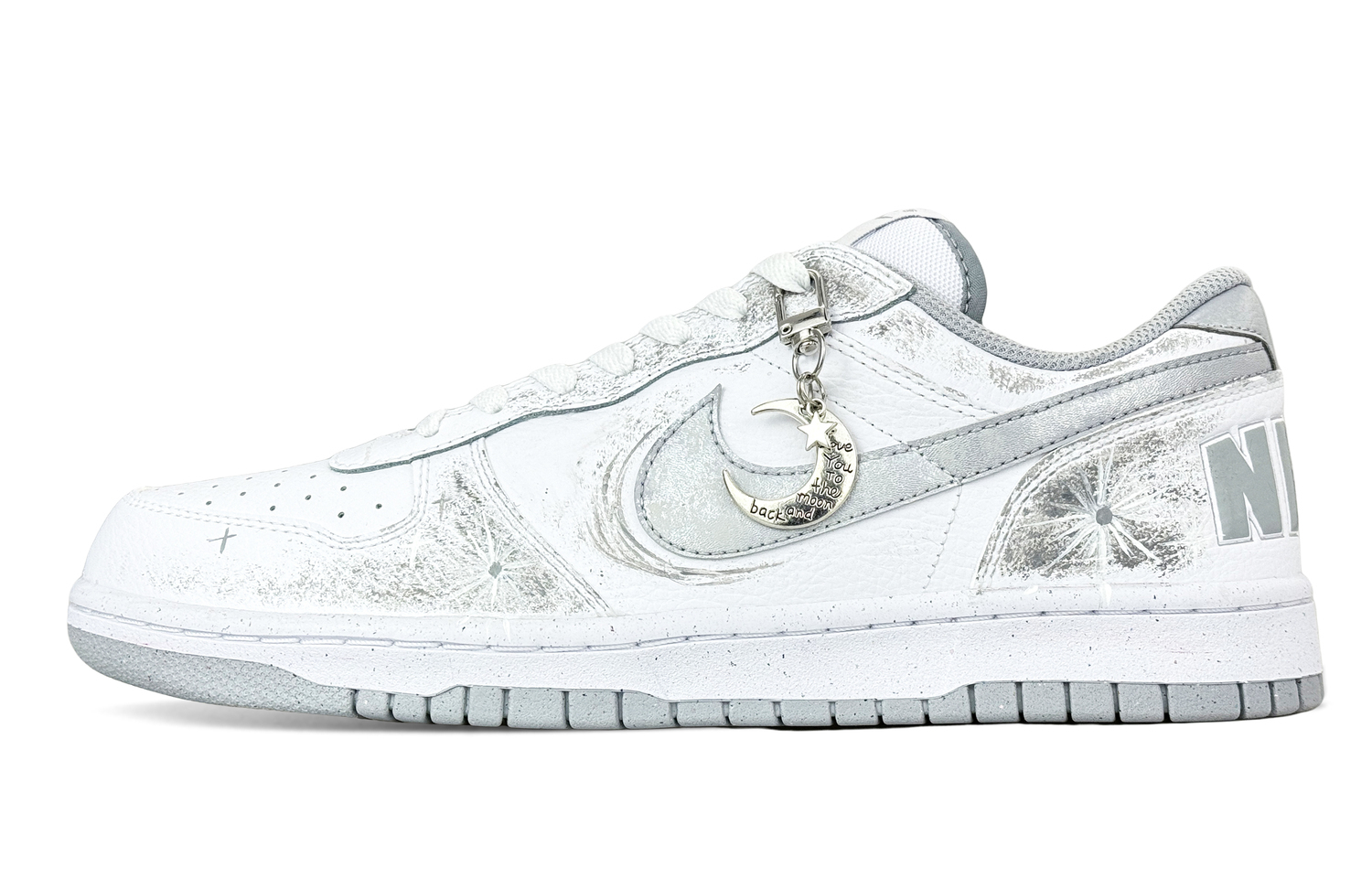 Nike Кастомные большие устойчивые к истиранию низкие кроссовки для скейтбординга унисекс Gray White
Nike Кастомные большие устойчивые к истиранию низкие кроссовки для скейтбординга унисекс Gray White