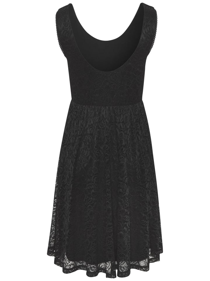 Короткое платье LASCANA, черный
Короткое платье LASCANA, черный