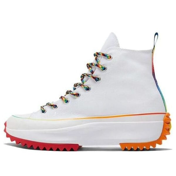 Кроссовки run star hike high 'pride' Converse, белый
Кроссовки run star hike high 'pride' Converse, белый