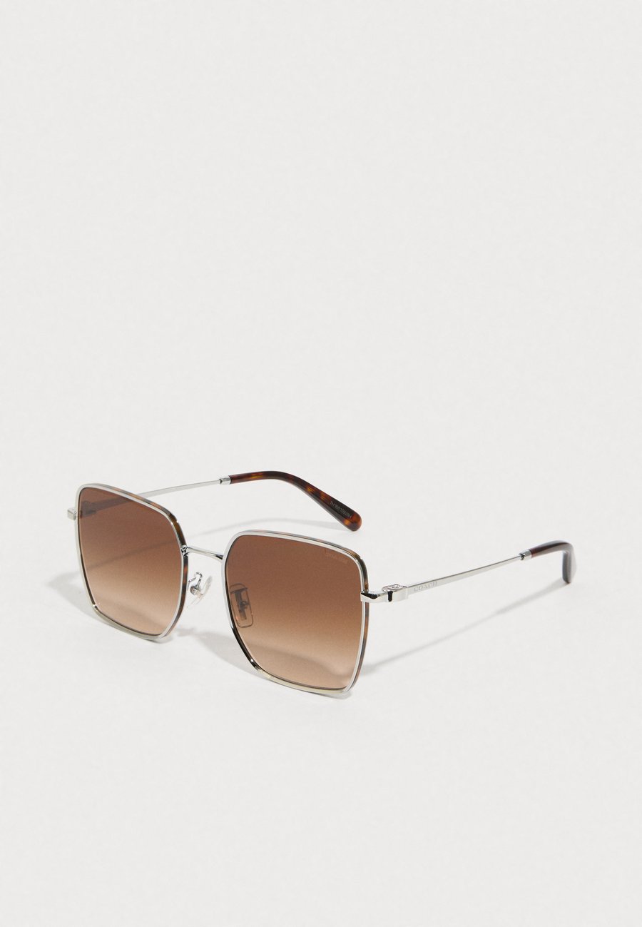 Солнцезащитные очки COACH Sunglasses, Shiny Silver-Coloured/Dark/Brown/Silver-Coloured
Солнцезащитные очки COACH Sunglasses, Shiny Silver-Coloured/Dark/Brown/Silver-Coloured