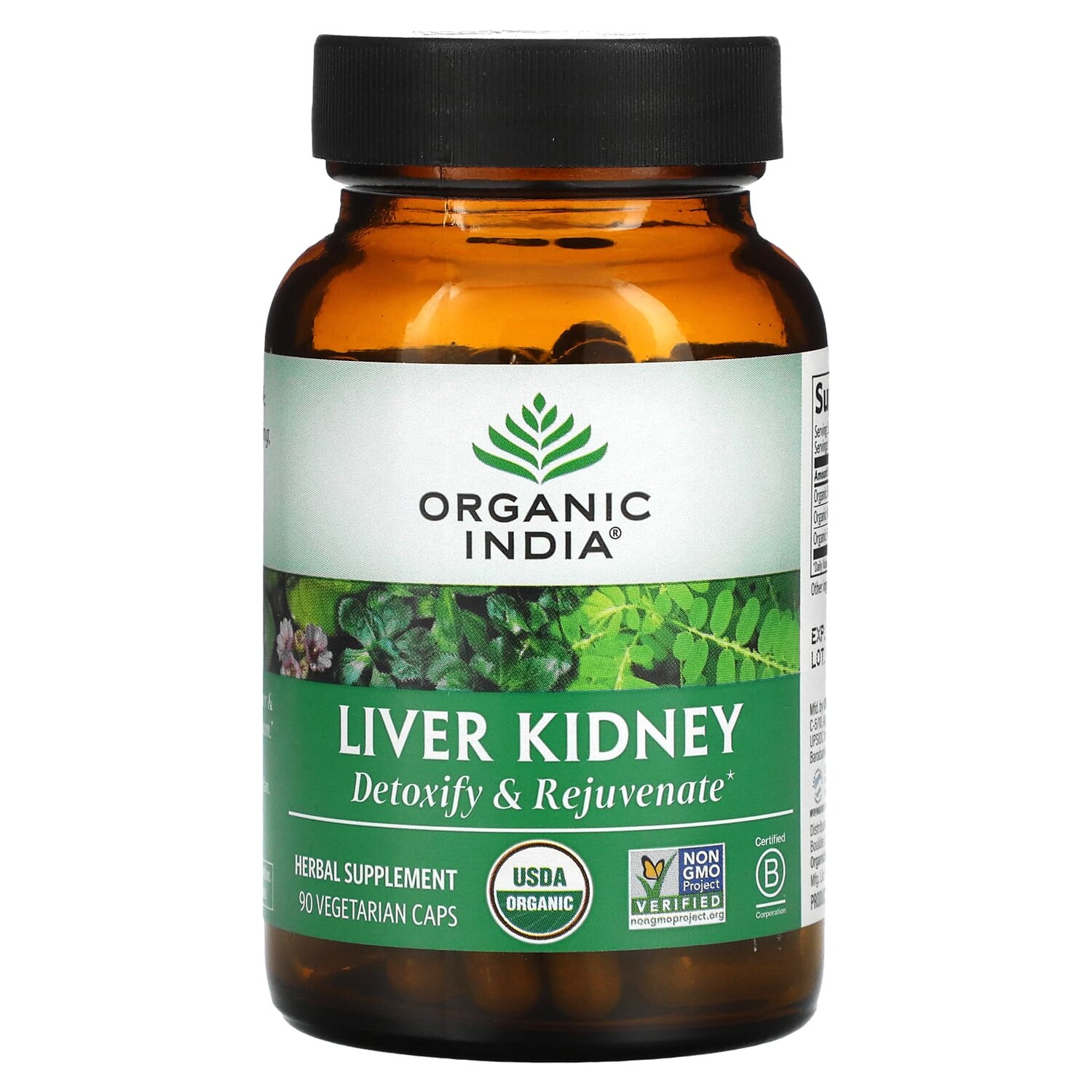 Organic India Liver Kidney 90 Vegetarian Caps
Organic India Liver Kidney 90 Vegetarian Caps