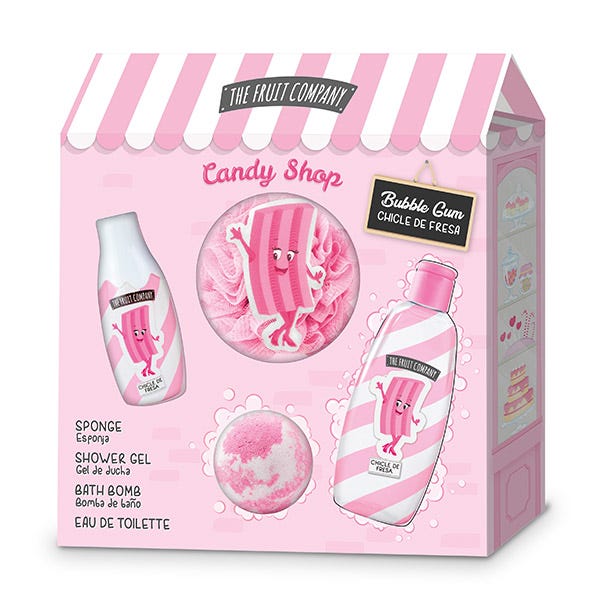 Персональный набор для ухода Candy Shop Bubble Gum THE FRUIT COMPANY
Персональный набор для ухода Candy Shop Bubble Gum THE FRUIT COMPANY