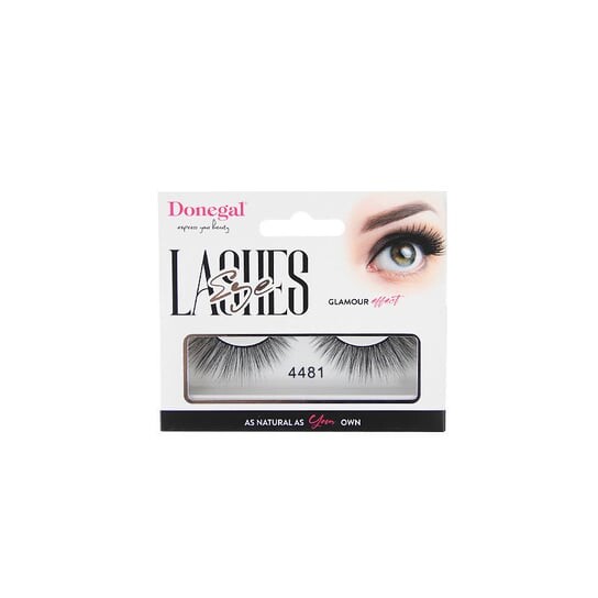 Накладные ресницы на полоске 4481 1 пара Donegal, Eye Lashes Glamour Effect
Накладные ресницы на полоске 4481 1 пара Donegal, Eye Lashes Glamour Effect
