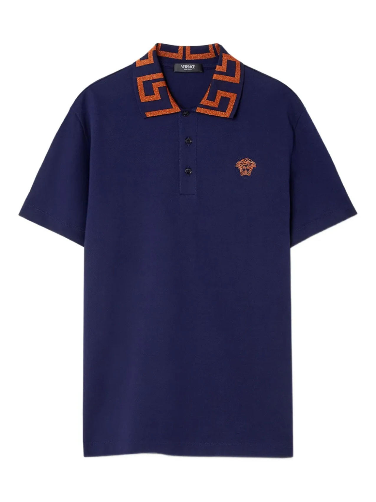 Рубашка поло Versace Greca, синий
Рубашка поло Versace Greca, синий