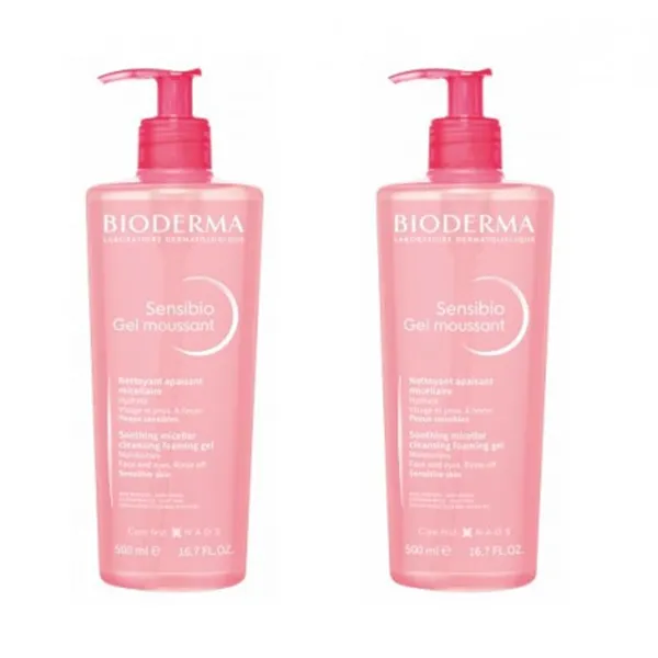 Очищающий гель для чувствительной кожи Duplo Sensibio Gel Moussant Bioderma, 2 UD
Очищающий гель для чувствительной кожи Duplo Sensibio Gel Moussant Bioderma, 2 UD