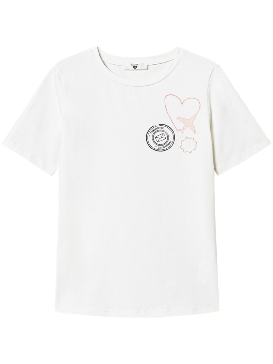 TWINSET футболка с графичным принтом, серый
TWINSET футболка с графичным принтом, серый