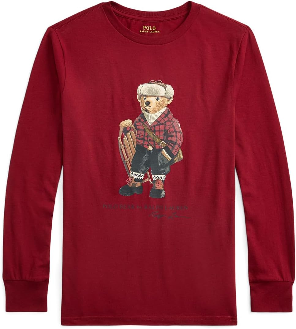 Футболка Polo Bear из хлопка с длинным рукавом Polo Ralph Lauren Kids, Hol25 Bear Holiday Red, Красный, Футболка Polo Bear из хлопка с длинным рукавом Polo Ralph Lauren Kids, Hol25 Bear Holiday Red
Футболка Polo Bear из хлопка с длинным рукавом Polo Ralph Lauren Kids, Hol25 Bear Holiday Red, Красный, Футболка Polo Bear из хлопка с длинным рукавом Polo Ralph Lauren Kids, Hol25 Bear Holiday Red