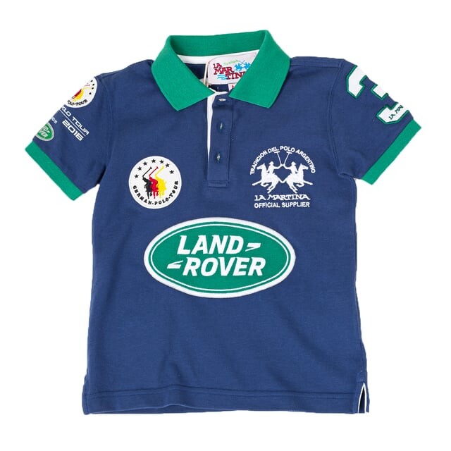 Рубашка-Поло с короткими рукавами для мальчиков и контрастным воротником с лацканами 2kp027 La Martina, синий
Рубашка-Поло с короткими рукавами для мальчиков и контрастным воротником с лацканами 2kp027 La Martina, синий