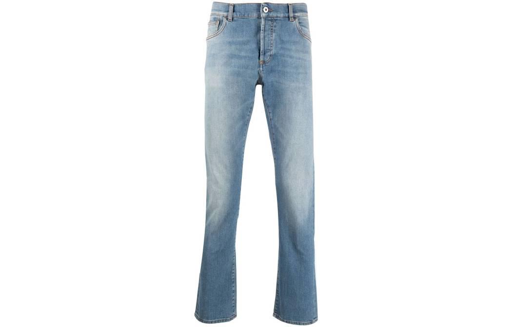 Прямые джинсы средней посадки Marcelo Burlon, синий
Прямые джинсы средней посадки Marcelo Burlon, синий