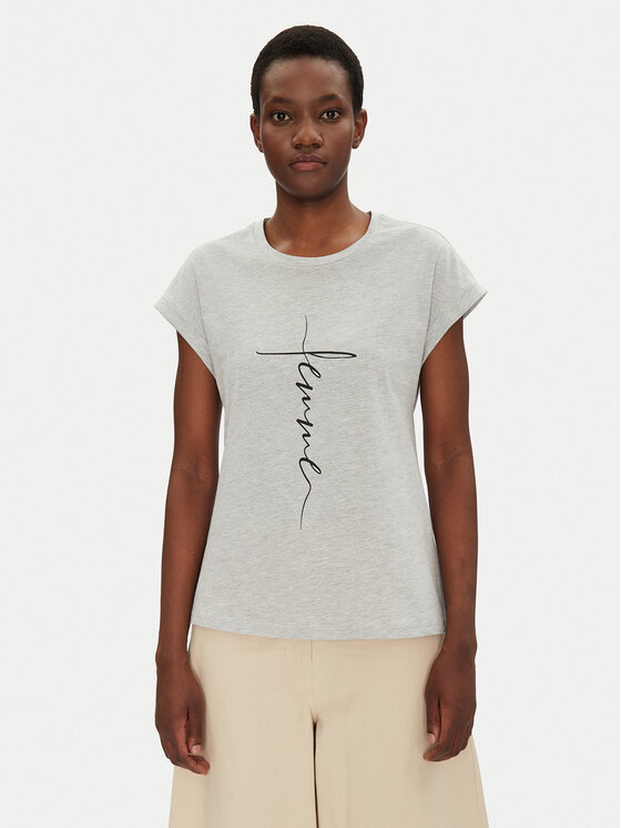 Футболка обычного кроя 20615462 Fransa, серый
Футболка обычного кроя 20615462 Fransa, серый