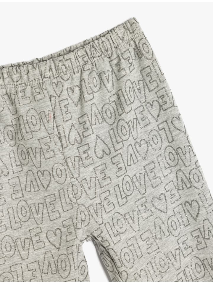 KOTON Серые леггинсы с узором
KOTON Серые леггинсы с узором