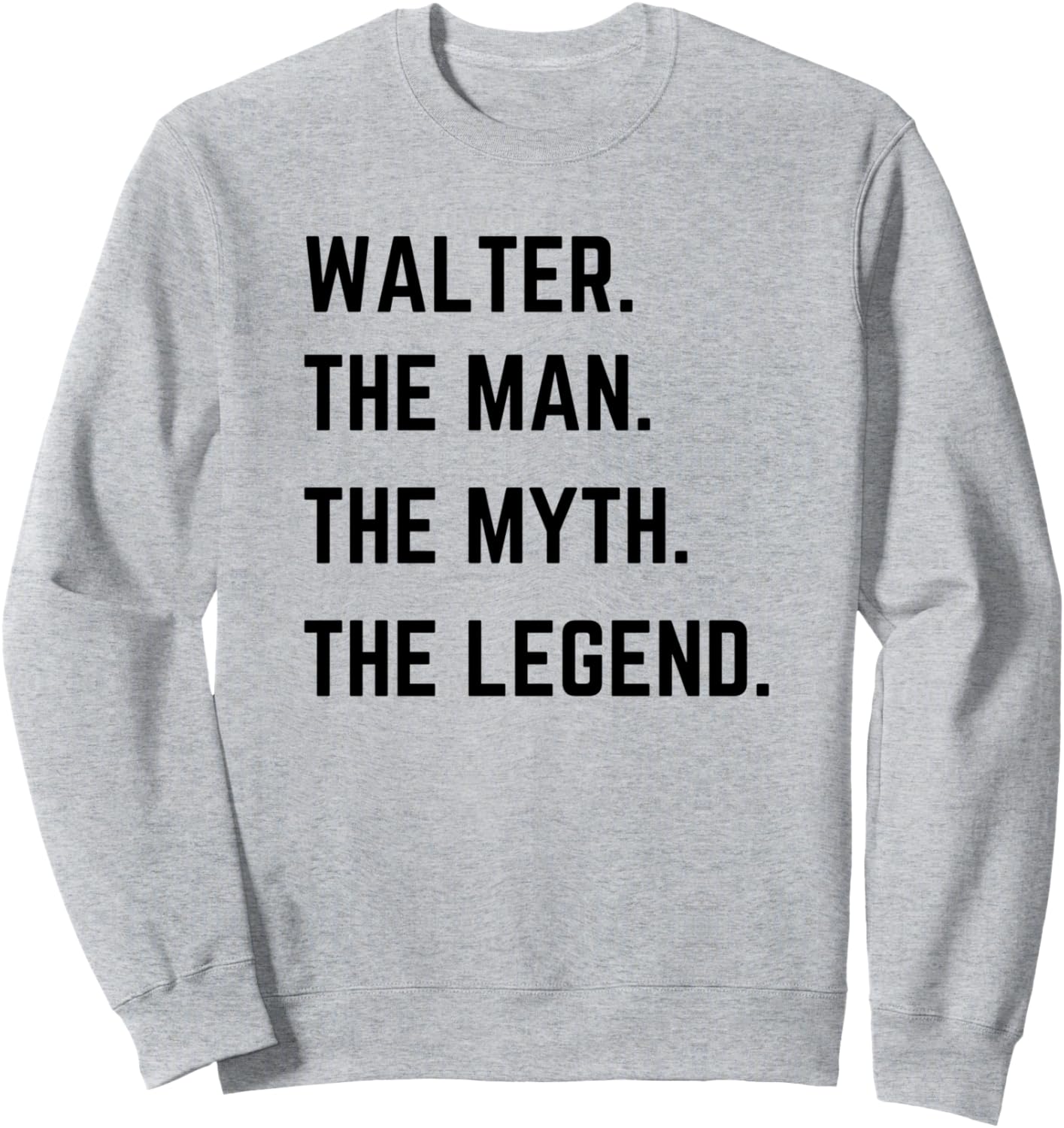 Уолтер - Человек, Миф, Легенда. Толстовка ко Дню отца Personal The Man The Myth The Legend Mens Gifts, серый
Уолтер - Человек, Миф, Легенда. Толстовка ко Дню отца Personal The Man The Myth The Legend Mens Gifts, серый