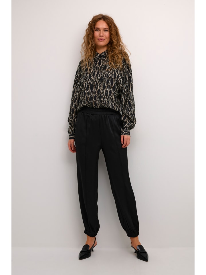 Тканевые брюки Kaffe, глубокий черный
Тканевые брюки Kaffe, глубокий черный