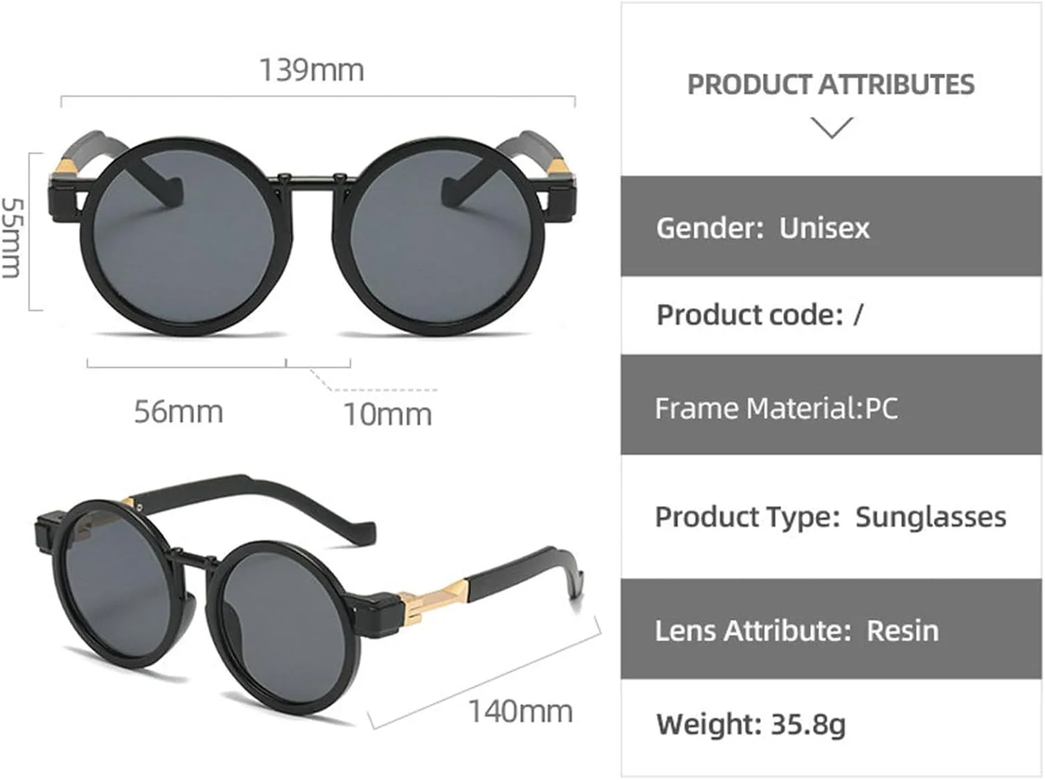 Женские круглые панк-солнцезащитные очки Helena с градиентным оранжевым оттенком и защитой от УФ-излучения UV400. Модные дизайнерские мужские солнцезащитные очки, C1
Женские круглые панк-солнцезащитные очки Helena с градиентным оранжевым оттенком и защитой от УФ-излучения UV400. Модные дизайнерские мужские солнцезащитные очки, C1