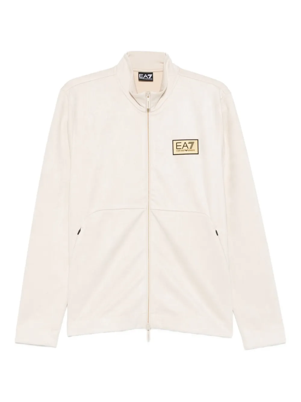 Свитер с молнией Ea7 Emporio Armani, бежевый
Свитер с молнией Ea7 Emporio Armani, бежевый