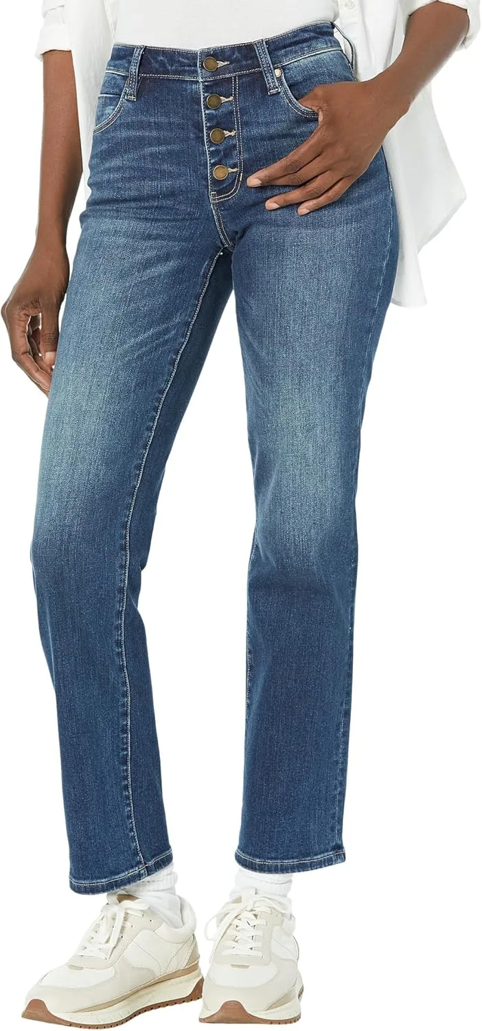 Liverpool Women's Kennedy Straight с открытой застежкой на пуговицах в цвете Marengo
Liverpool Women's Kennedy Straight с открытой застежкой на пуговицах в цвете Marengo