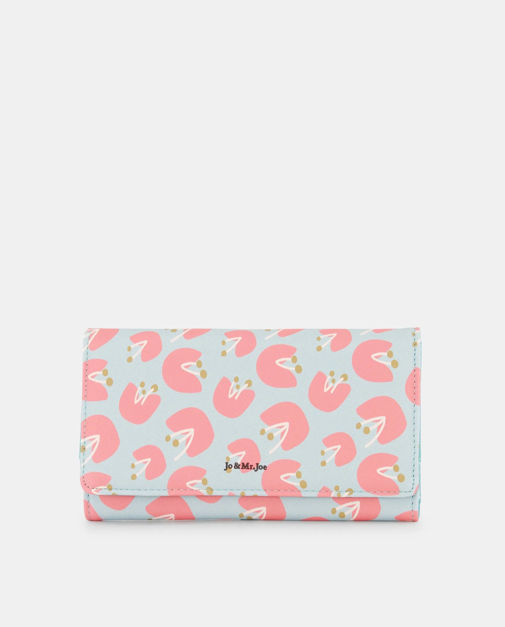 Кошелек с принтом Jo & Mr. Joe, синий
Кошелек с принтом Jo & Mr. Joe, синий
