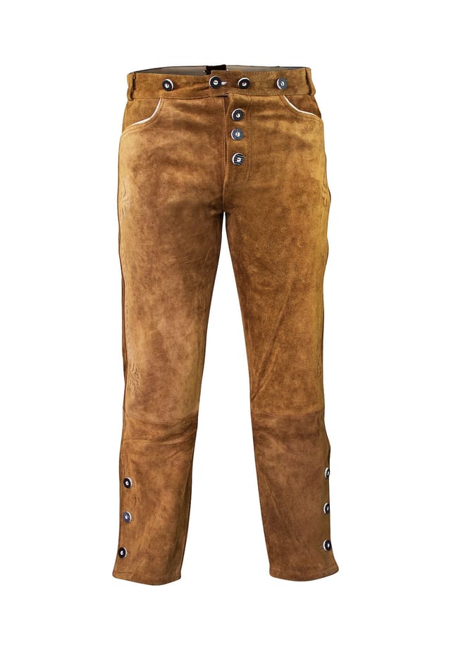 Длинные кожаные штаны Edelnice, коричневый
Длинные кожаные штаны Edelnice, коричневый