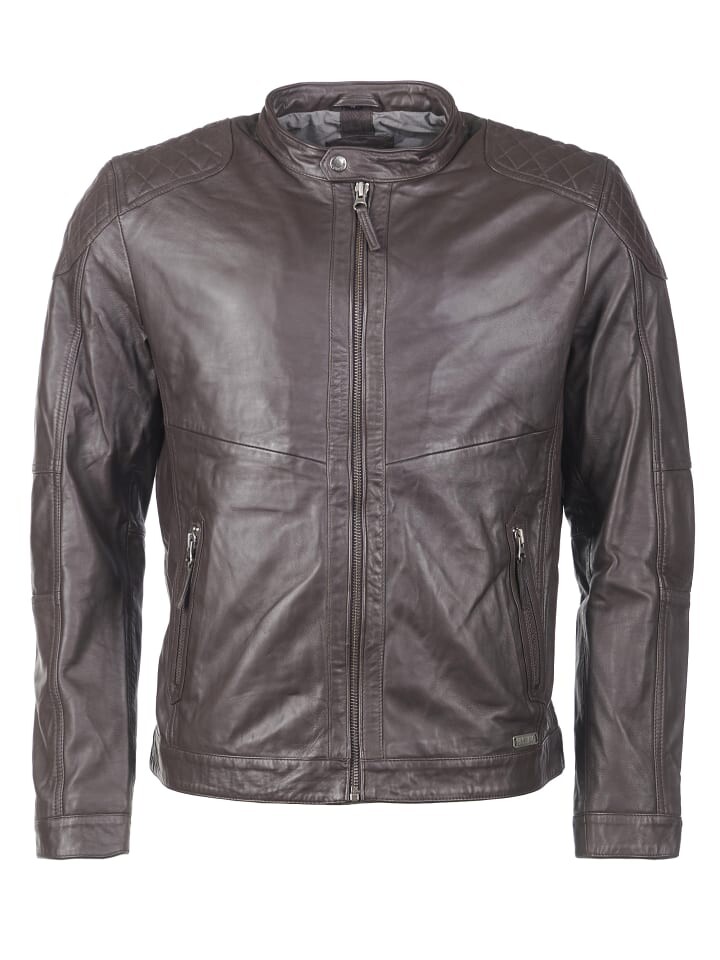 Кожаная куртка Mustang Max, темно-коричневый 
Кожаная куртка Mustang Max, темно-коричневый