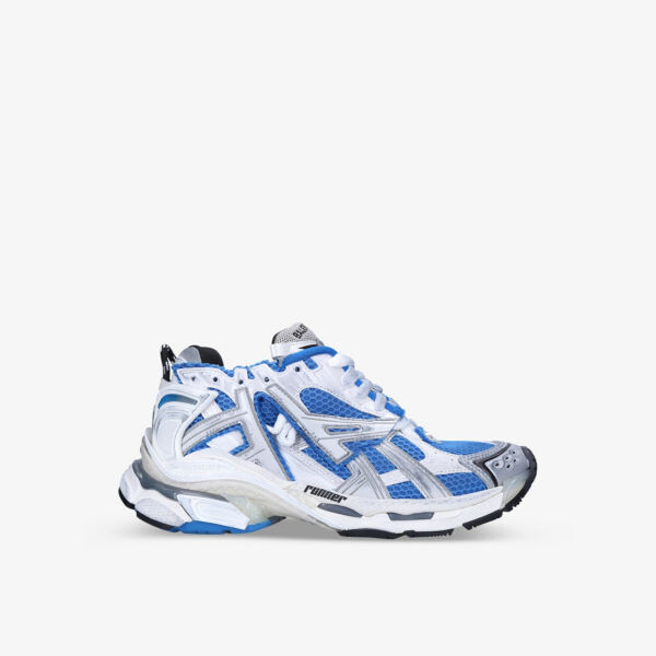 Женские низкие кроссовки Runner из сетки и искусственной кожи Balenciaga, синий
Женские низкие кроссовки Runner из сетки и искусственной кожи Balenciaga, синий