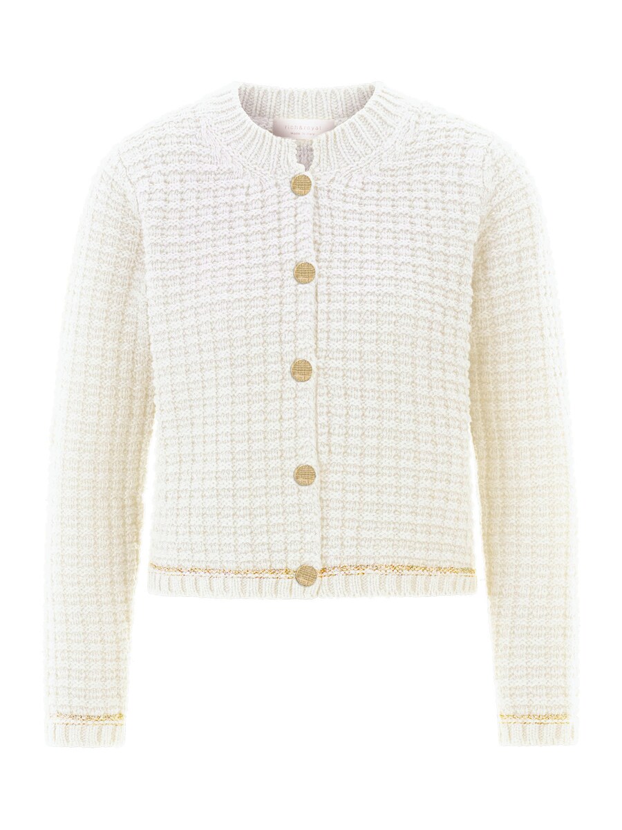 Вязаный кардиган Rich & Royal, от белого
Вязаный кардиган Rich & Royal, от белого