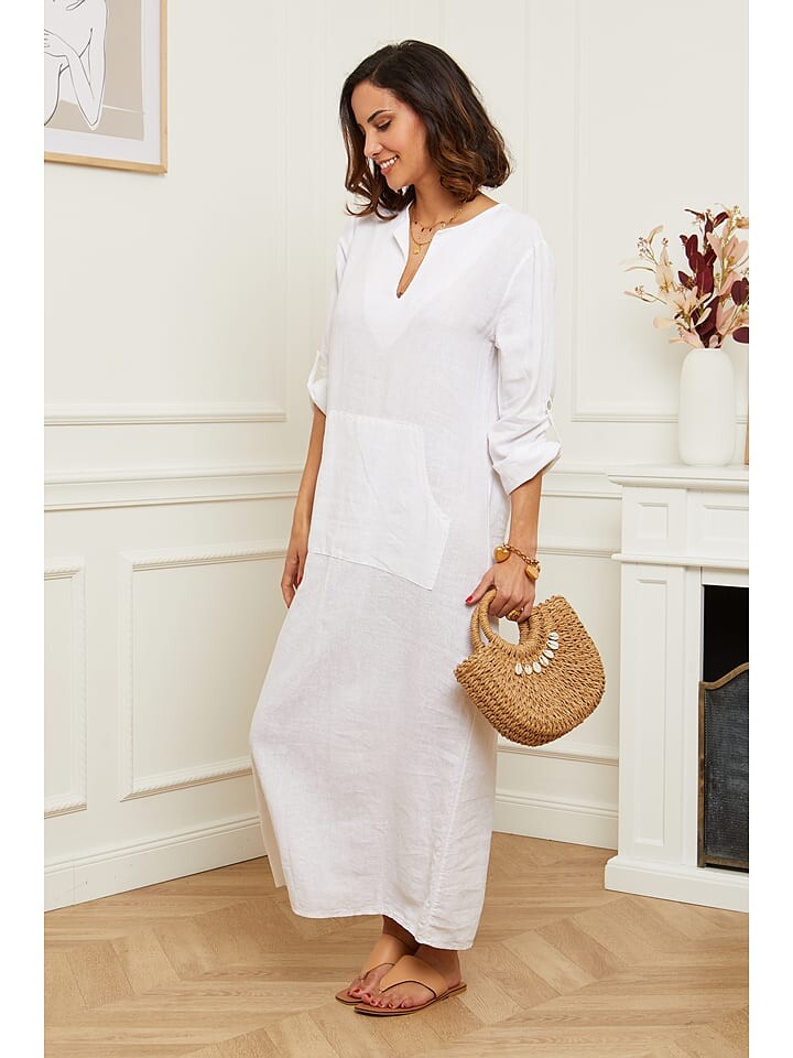 Длинное платье Le Monde du Lin Leinen, белый
Длинное платье Le Monde du Lin Leinen, белый